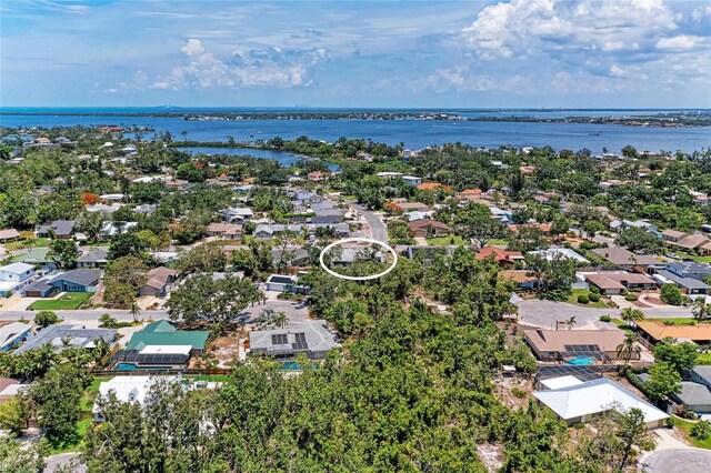 5207 5th Avenue Dr NW, Bradenton, FL 34209 - aerial perspective of suburban area featuring a large body of water