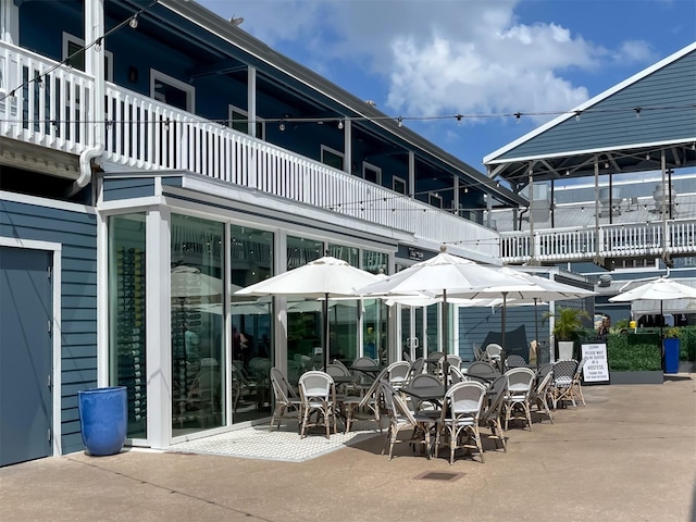 25050 Sandhill Blvd Unit 6A3, Punta Gorda, FL 33983 - view of patio / terrace featuring a balcony