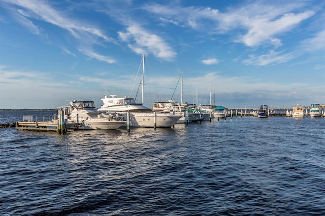 25050 Sandhill Blvd Unit 6A3, Punta Gorda, FL 33983 - dock area featuring a water view