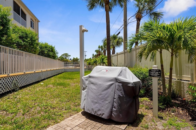 235 Base Ave E Unit 207, Venice, FL 34285 - view of fenced backyard