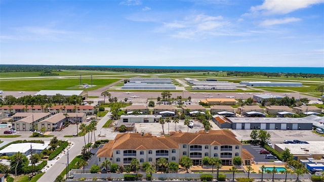 235 Base Ave E Unit 207, Venice, FL 34285 - aerial view of a large body of water