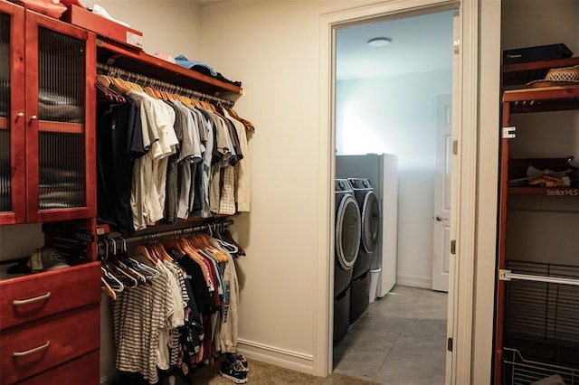 136 Positano Trl, Nokomis, FL 34275 - spacious closet with separate washer and dryer