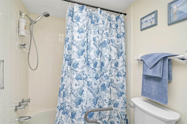 708 Tamiami Trl S Unit 115, Venice, FL 34285 - bathroom featuring shower / tub combo and toilet