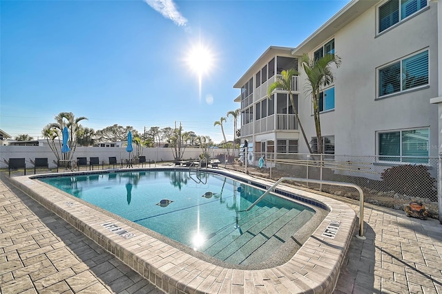 708 Tamiami Trl S Unit 115, Venice, FL 34285 - community pool with a patio