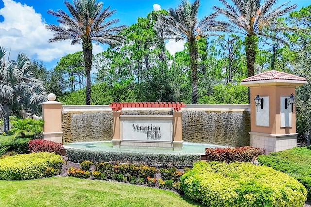 11103 Batello Dr, Venice, FL 34292 - view of community sign