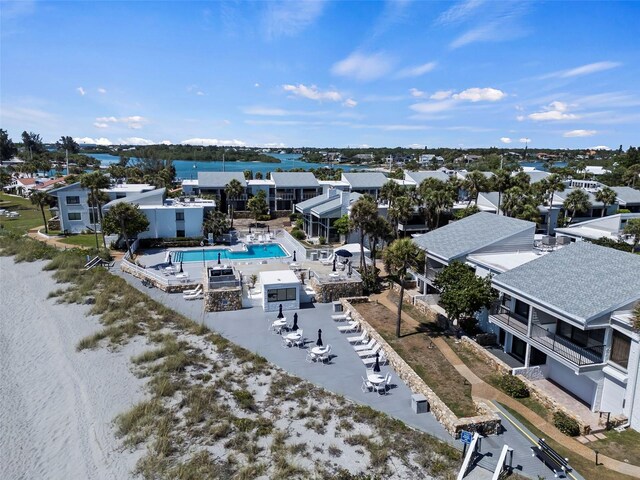 1555 Tarpon Center Dr Unit G 235, Venice, FL 34285 - aerial perspective of suburban area featuring a pool area