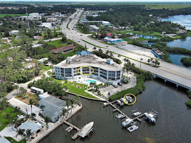 516 Tamiami Trl S Unit 303, Nokomis, FL 34275 - bird's eye view of a large body of water