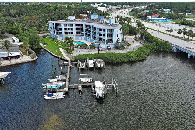 516 Tamiami Trl S Unit 303, Nokomis, FL 34275 - bird's eye view of a nearby body of water