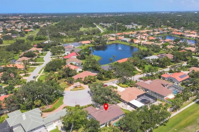 188 Grand Oak Cir, Venice, FL 34292 - aerial view of residential area with a nearby body of water