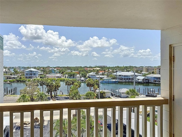 1100 Tarpon Center Dr Unit 503-5C, Venice, FL 34285 - balcony with a water view