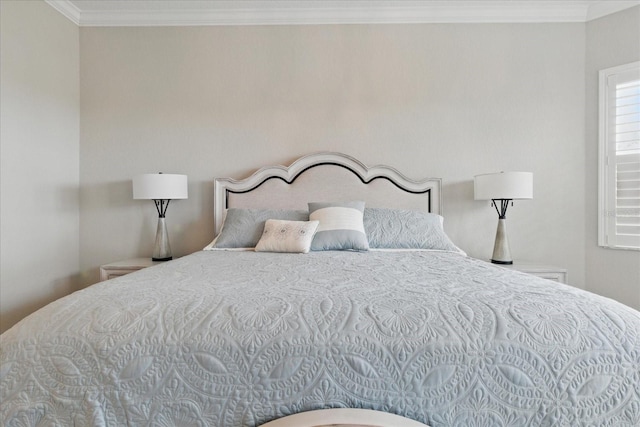 15336 Spanish Point Dr, Port Charlotte, FL 33981 - bedroom with ornamental molding