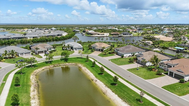 15336 Spanish Point Dr, Port Charlotte, FL 33981 - aerial perspective of suburban area with a nearby body of water