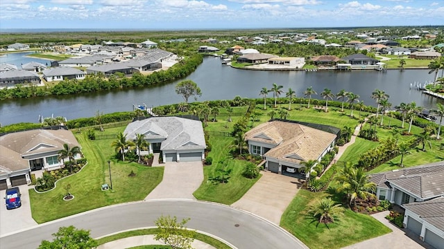 15336 Spanish Point Dr, Port Charlotte, FL 33981 - aerial view of residential area featuring a nearby body of water