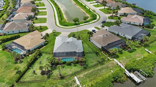 15336 Spanish Point Dr, Port Charlotte, FL 33981 - aerial perspective of suburban area with a nearby body of water