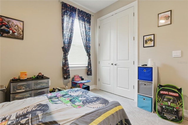 15963 Crofton Springs Way, Port Charlotte, FL 33953 - bedroom with carpet floors, multiple windows, and a closet