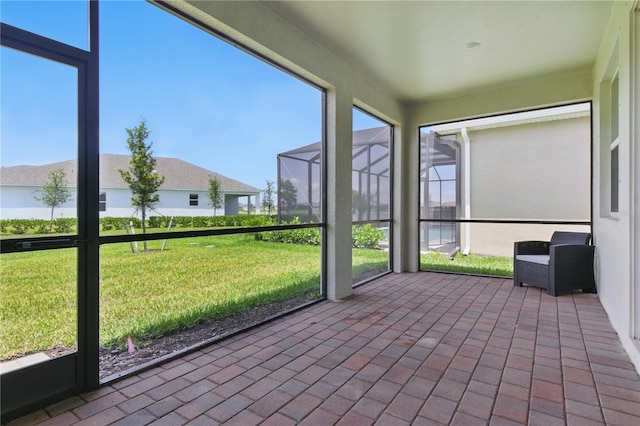 15963 Crofton Springs Way, Port Charlotte, FL 33953 - view of unfurnished sunroom