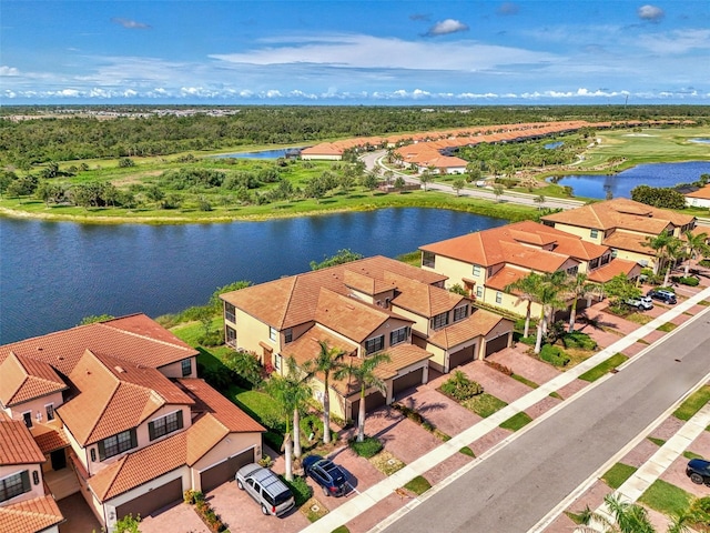 10789 Tarflower Dr Unit 202, Venice, FL 34293 - aerial perspective of suburban area with a nearby body of water