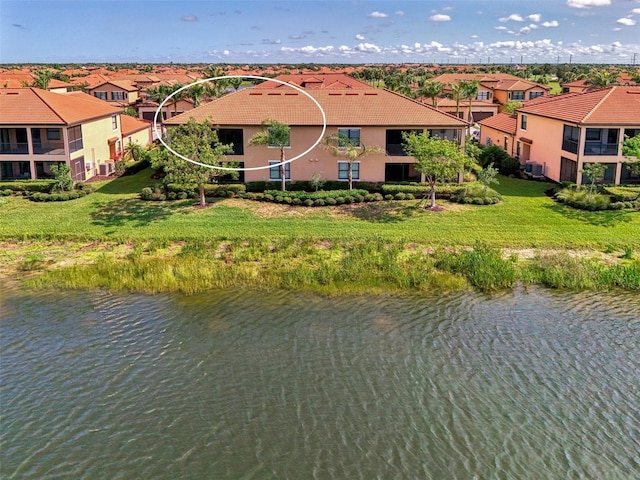 10789 Tarflower Dr Unit 202, Venice, FL 34293 - aerial view of residential area featuring a large body of water
