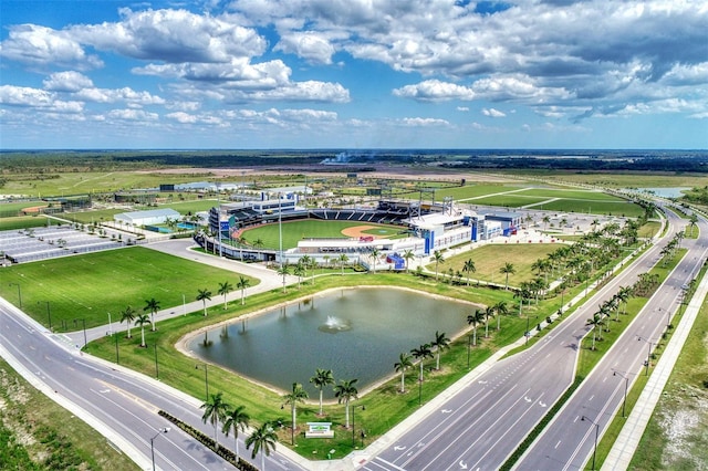 10789 Tarflower Dr Unit 202, Venice, FL 34293 - bird's eye view of a major roadway and a nearby body of water