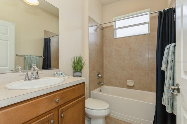 11954 Tempest Harbor Loop, Venice, FL 34292 - bathroom featuring vanity and shower / bath combo with shower curtain