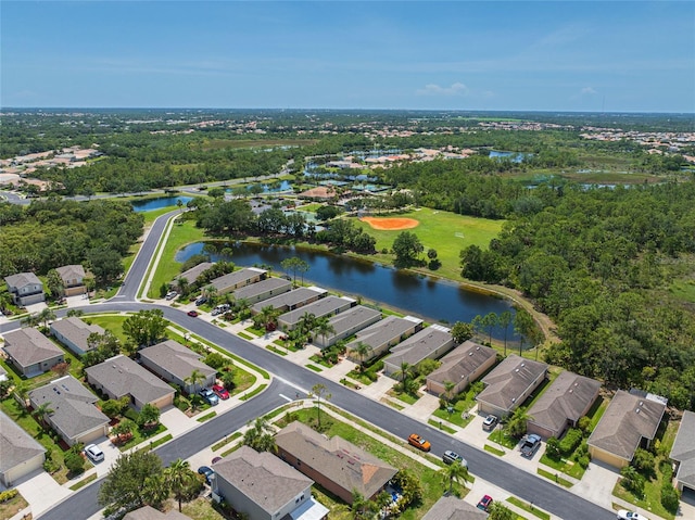 11954 Tempest Harbor Loop, Venice, FL 34292 - aerial perspective of suburban area with a nearby body of water