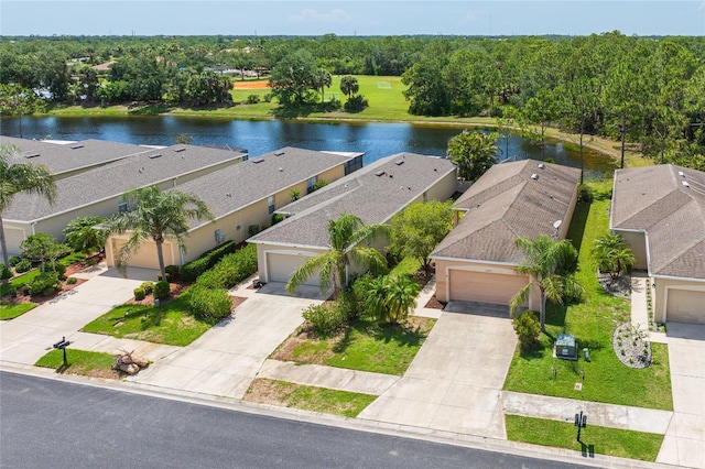11954 Tempest Harbor Loop, Venice, FL 34292 - aerial perspective of suburban area with a large body of water