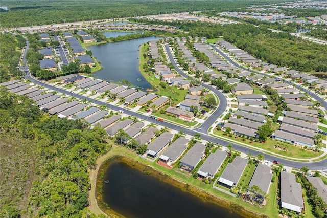 11954 Tempest Harbor Loop, Venice, FL 34292 - aerial view of property's location with a large body of water and nearby suburban area