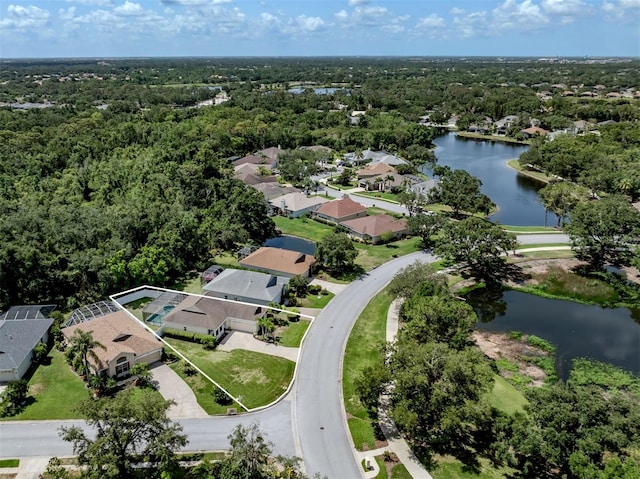 6505 Meandering Way, Lakewood Ranch, FL 34202 - aerial perspective of suburban area with a nearby body of water