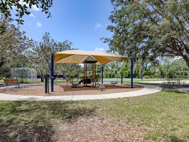 6505 Meandering Way, Lakewood Ranch, FL 34202 - community playground with a lawn
