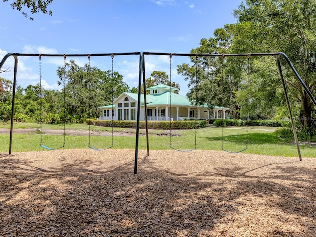 6505 Meandering Way, Lakewood Ranch, FL 34202 - view of property's community featuring a yard