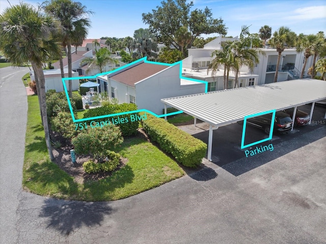 751 Capri Isles Blvd Unit 108, Venice, FL 34292 - bird's eye view