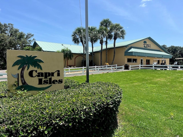 751 Capri Isles Blvd Unit 108, Venice, FL 34292 - view of community sign
