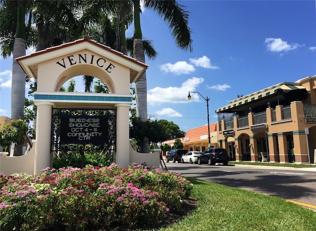 751 Capri Isles Blvd Unit 108, Venice, FL 34292 - view of community sign
