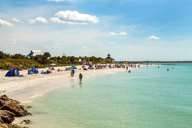 137 Mariner Ln, Rotonda West, FL 33947 - water view with local beach