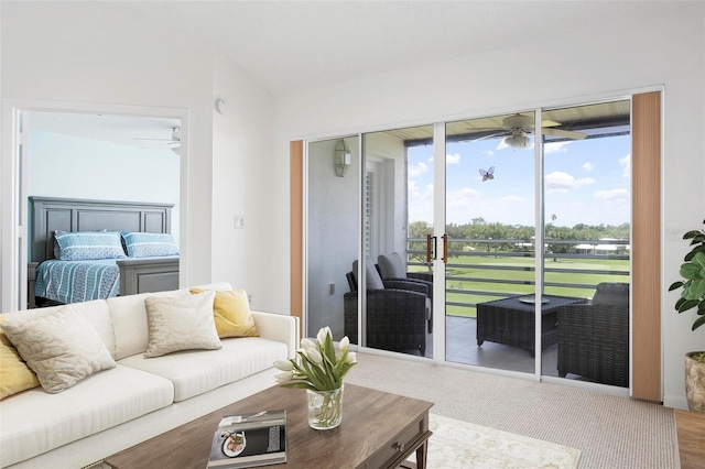 849 Wexford Blvd Unit 849, Venice, FL 34293 - living room featuring ceiling fan