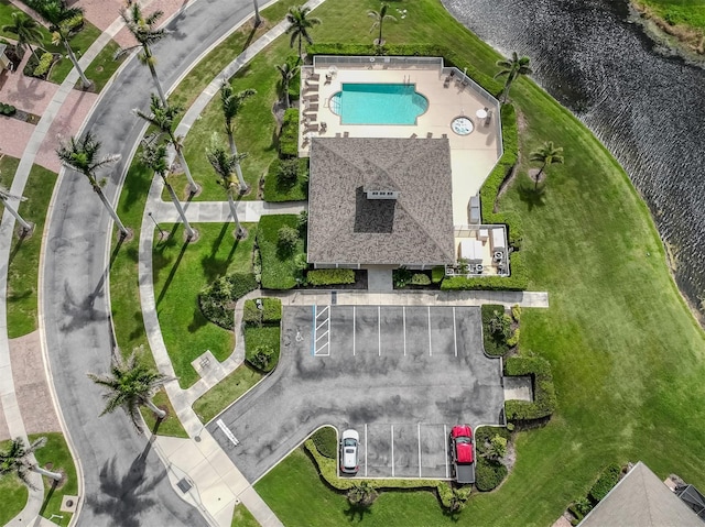 29704 Niagara Ct, Englewood, FL 34223 - drone / aerial view of a pool