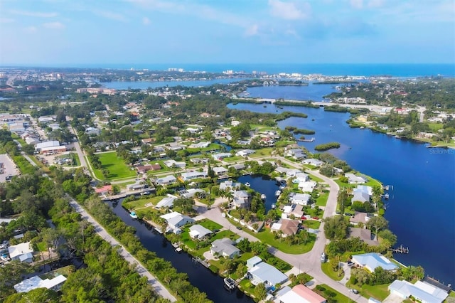 458 Ceil Ct, Nokomis, FL 34275 - aerial view of property's location featuring a nearby body of water and nearby suburban area