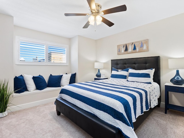1164 Beachcomber Ct Unit 19, Osprey, FL 34229 - bedroom with carpet floors and ceiling fan