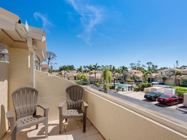 1164 Beachcomber Ct Unit 19, Osprey, FL 34229 - balcony featuring a residential view and view of pool