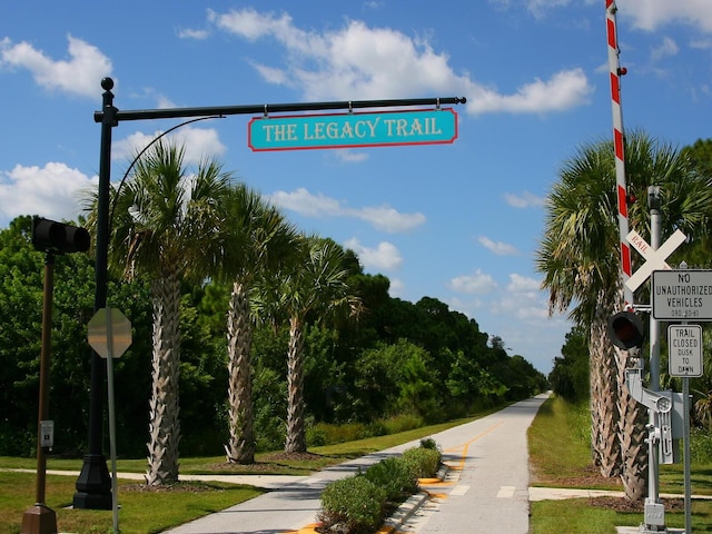 1164 Beachcomber Ct Unit 19, Osprey, FL 34229 - view of road featuring traffic signs and sidewalks