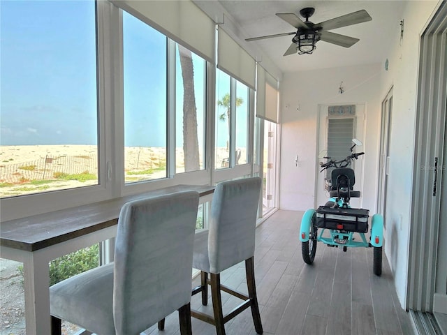 333 The Esplanade N Unit 102, Venice, FL 34285 - sunroom featuring healthy amount of natural light