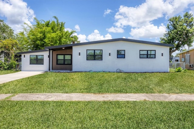 6821 Marius Rd, North Port, FL 34287 - view of front of house featuring stucco siding