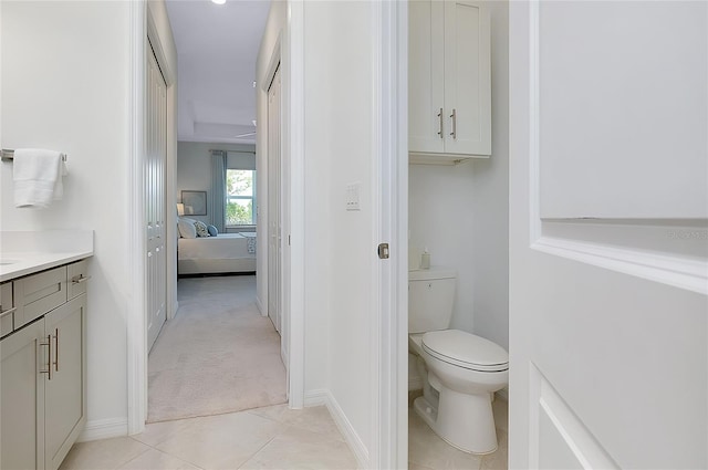 17525 Jadestone Ct, Venice, FL 34293 - ensuite bathroom featuring vanity and tile patterned floors