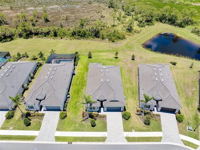 17525 Jadestone Ct, Venice, FL 34293 - drone / aerial view of a large body of water