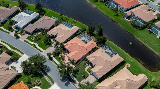 4308 Via Del Santi, Venice, FL 34293 - aerial perspective of suburban area featuring a nearby body of water