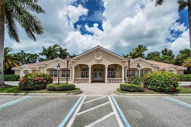 4308 Via Del Santi, Venice, FL 34293 - view of property featuring uncovered parking