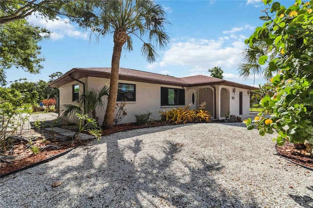 2555 Yucca Rd, Venice, FL 34293 - ranch-style house with stucco siding
