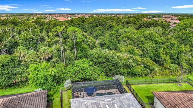 20749 Swallowtail Ct, Venice, FL 34293 - drone / aerial view of a heavily wooded area