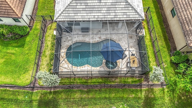 20749 Swallowtail Ct, Venice, FL 34293 - view of subject property with a pool area