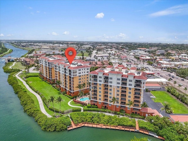 157 Tampa Ave E Unit 305, Venice, FL 34285 - bird's eye view of a large body of water and apartment complex / building